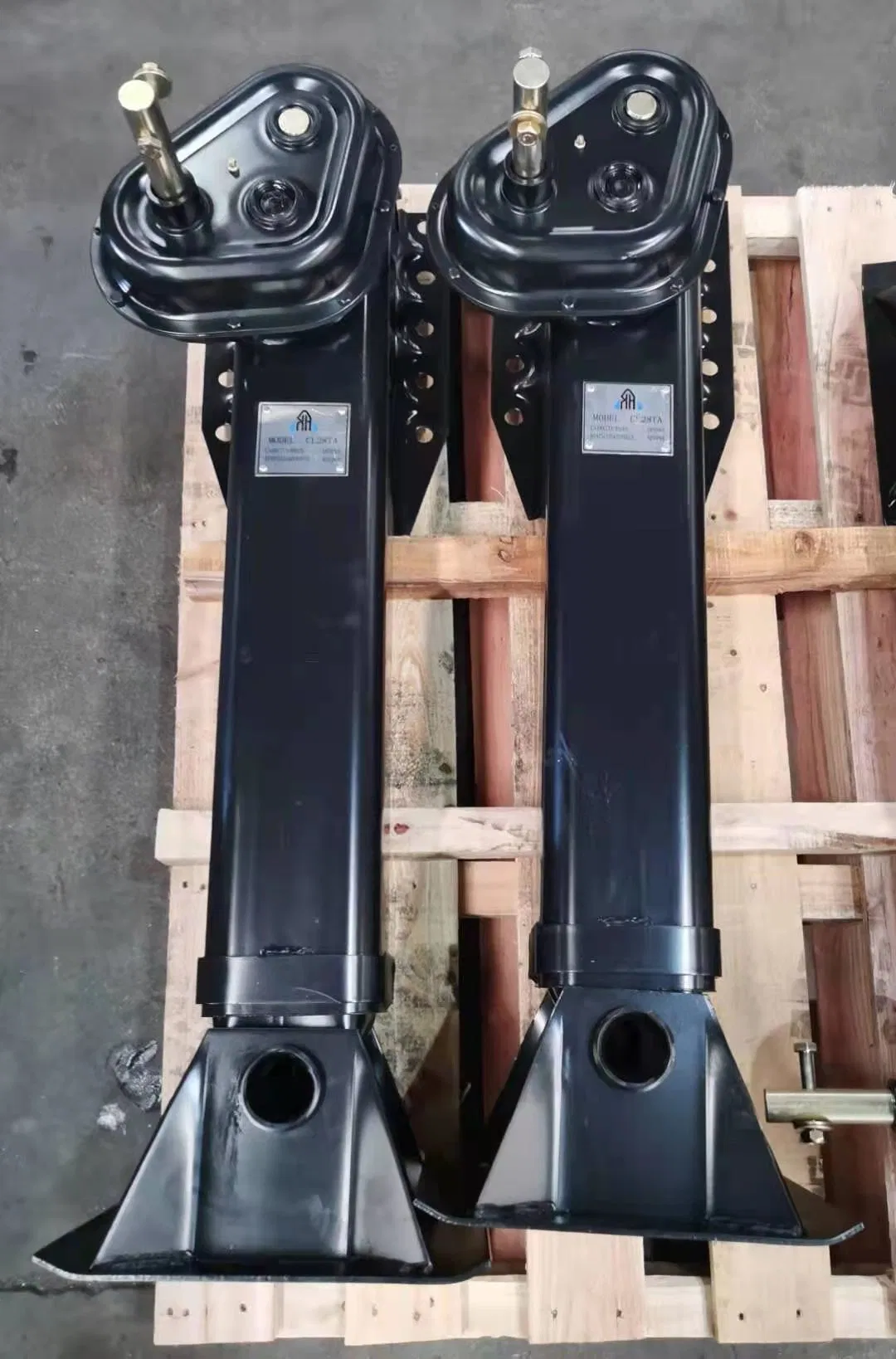 Landing Leg Load Capacity 80t Static Landing Trailer Jack Landing Gear