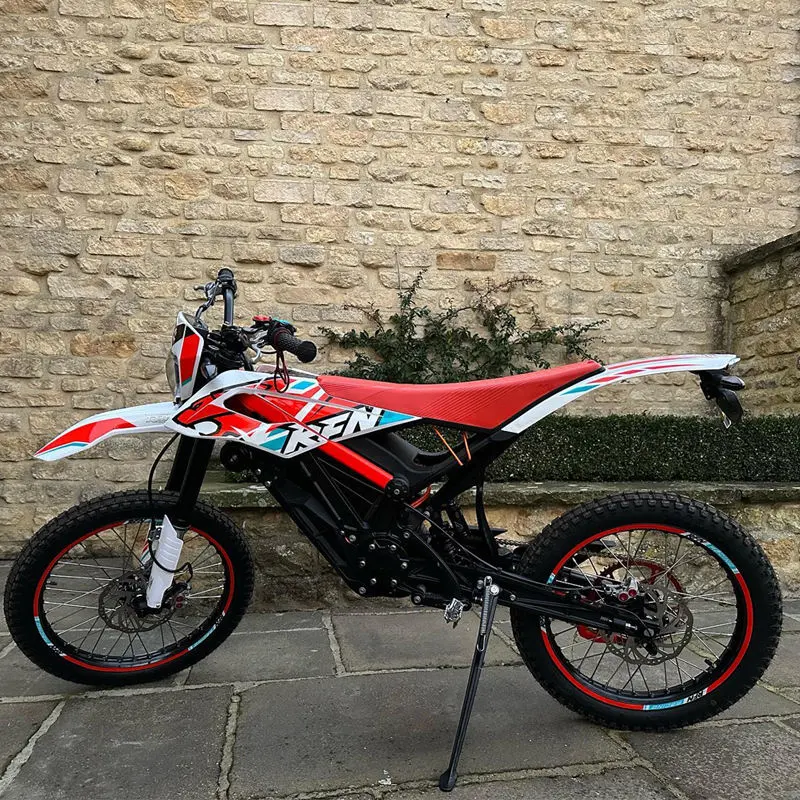 Neue Apollo RFN Ares Rally pro 74V 35ah Batterie Elektro Off-Road Dirt Bike 4 Modi Fahren Elektro-Fahrrad