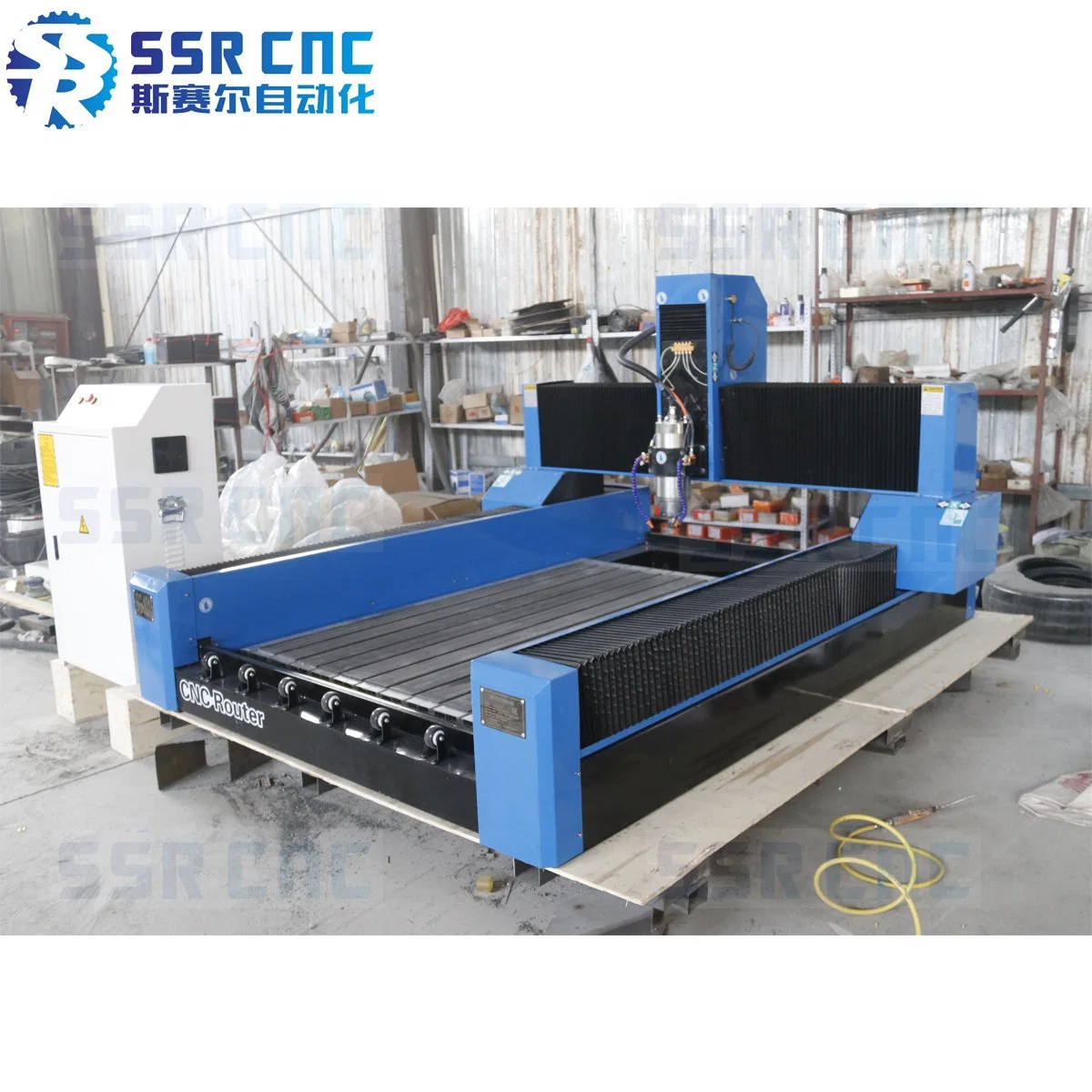 Small Desktop Stone CNC Router Carving Machine for Engraving Marble, Granite, Gravestone