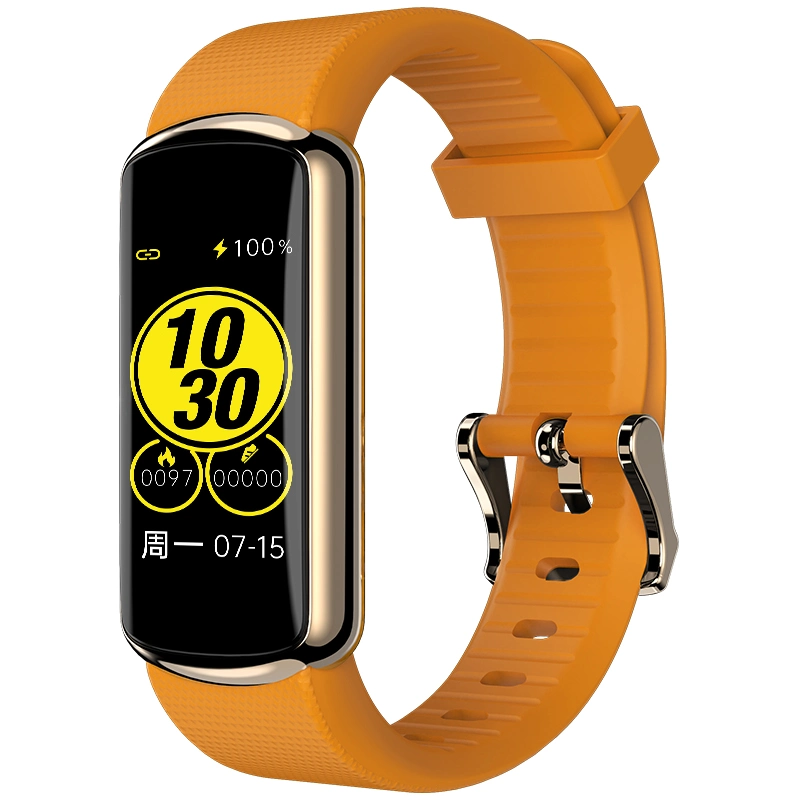 Pulsera inteligente de la salud de la frecuencia cardiaca de la banda de Smart Watch impermeable reloj Fitness Tracker de la presión sanguínea de la banda inteligente