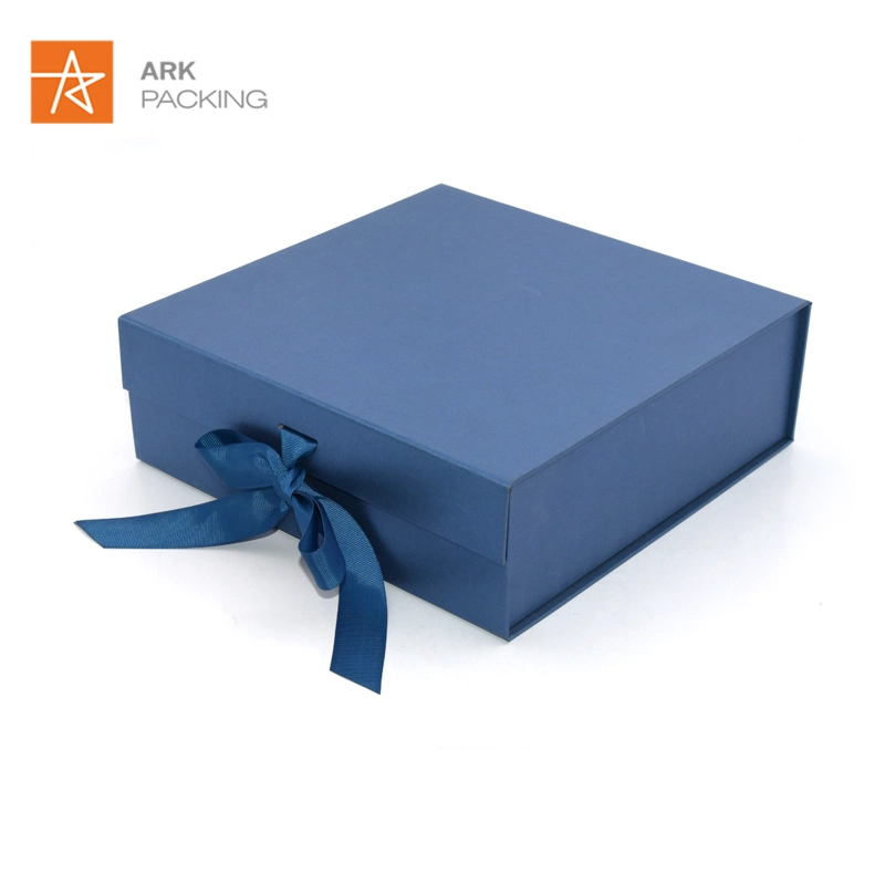 Custom Printed Color Plain Blue Cardboard Mailer Shipping Postal Paper Packaging Box