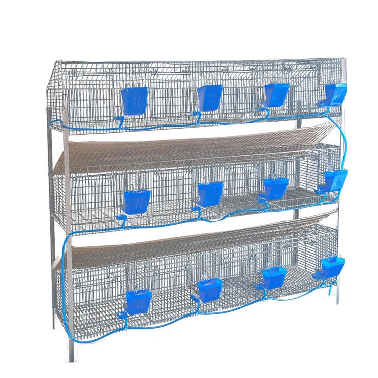 Hot Selling Modern Design Quality Q235 Mild Steel Wire Metal Rabbit Breeding Cage