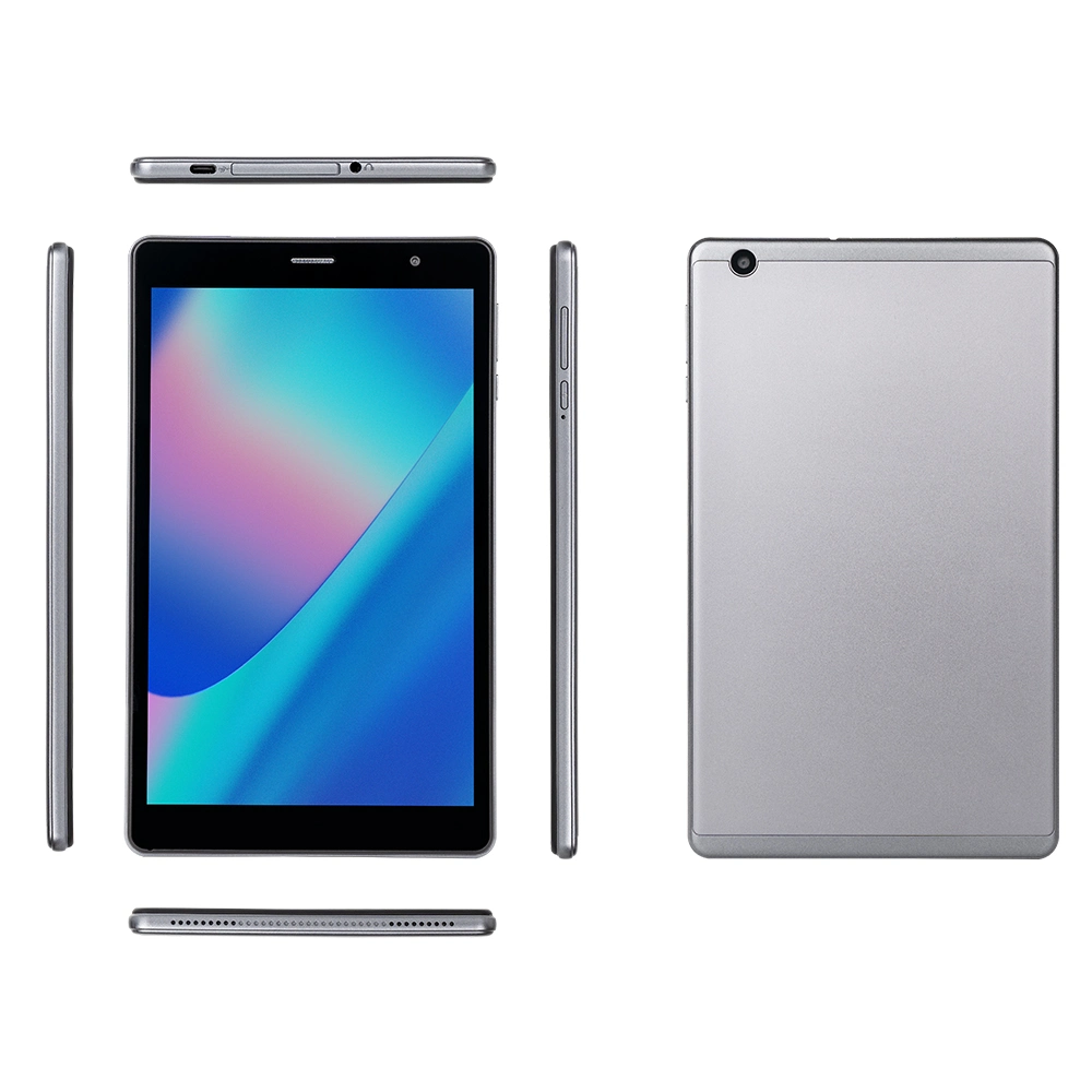 Hautes performances Mtk8168 Quad Core 2,0 GHz 8 pouces tactile Écran Android Tablet PC WiFi5 Bt5.0 GPS