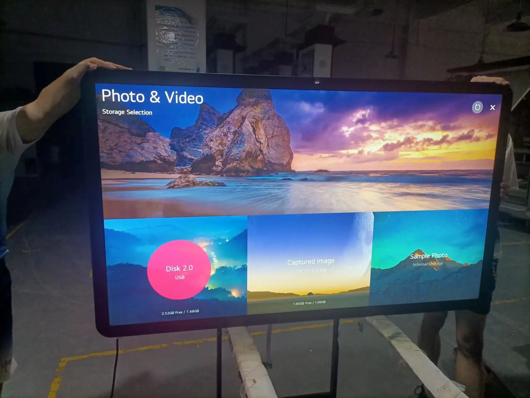 Boa qualidade de 65' ' PI65 TV LCD exterior à prova de água