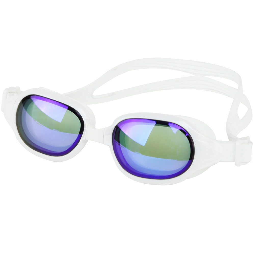 Rectangle Shape Lens Swimming Glasses, Adult Swimming Goggles (mm8703)