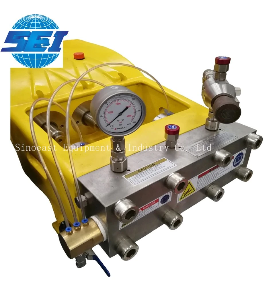 High Efficiency Portable Washer Cleaning Machine with Diesel Engine Driven High Pressure Pump