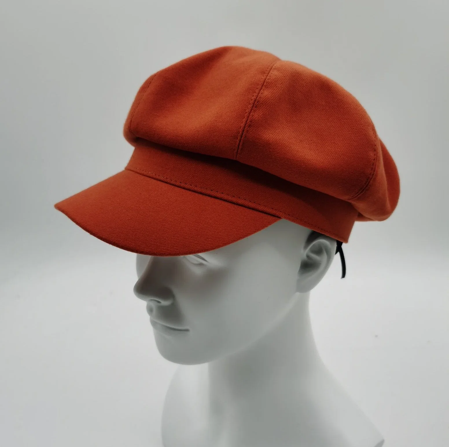 Wholesale/Supplier Manufacturer Women Fashion Grs Sustainable Fabric Newsboy Cap