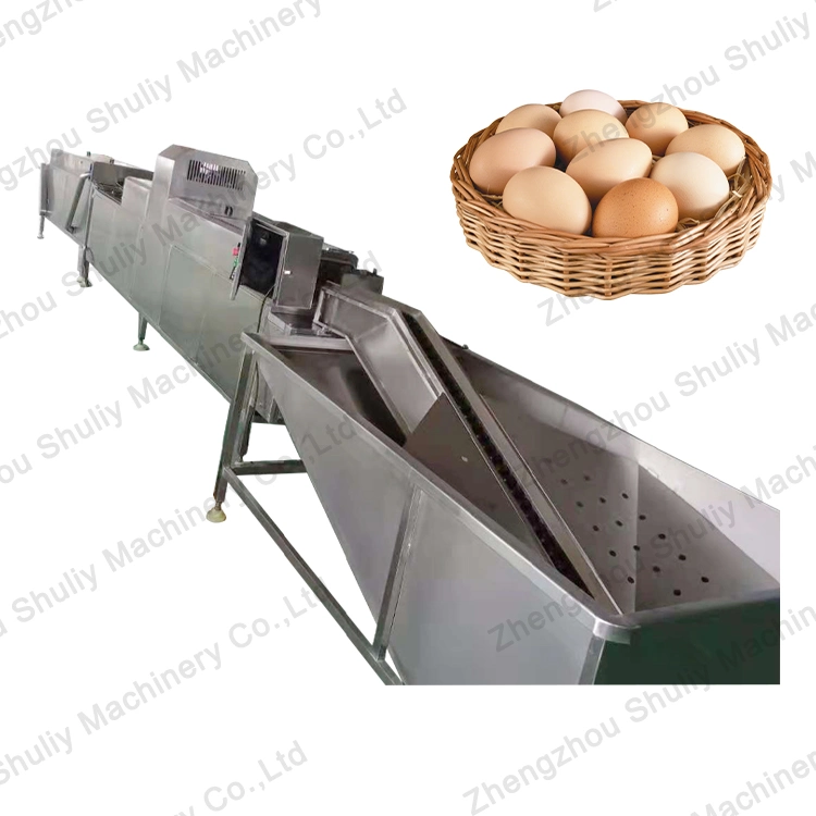 Industrial 10000PCS Automatic Egg Washing Cleaning Drying and Sorting Machine