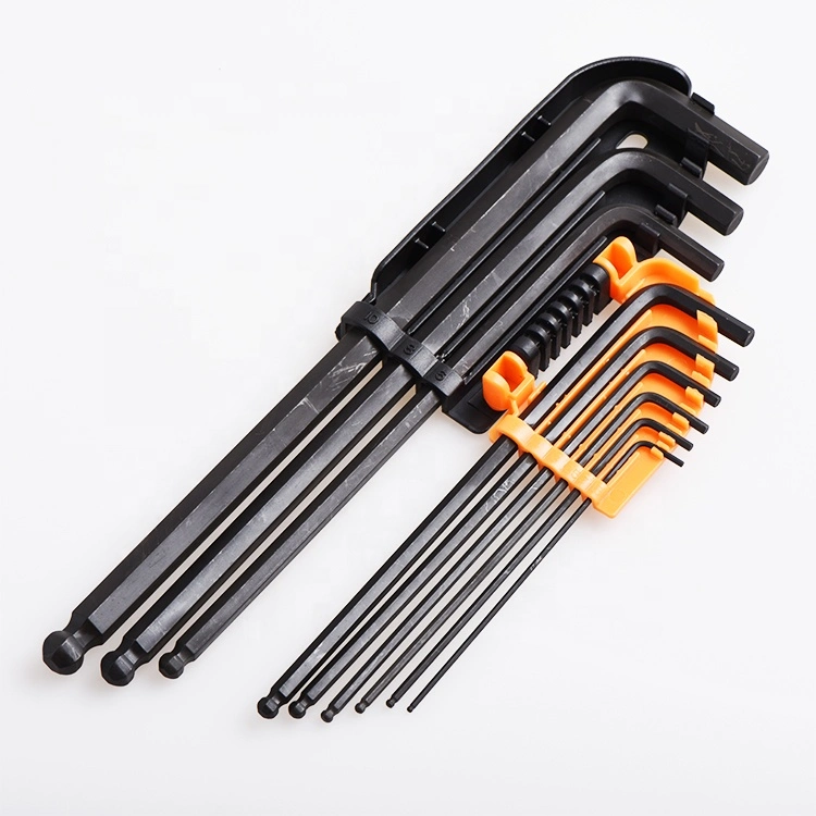 China Factory 9PCS Alloy Steel Hex Wrench Cross Key Tool Set