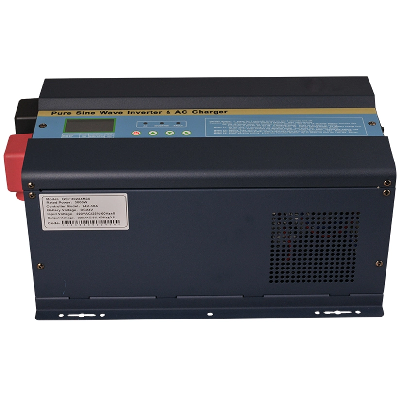 High Efficiency Solar Power Inverter 12V 24V 48V 220V 2kw 3kw Low Frequency 30A 50A for Home Appliance