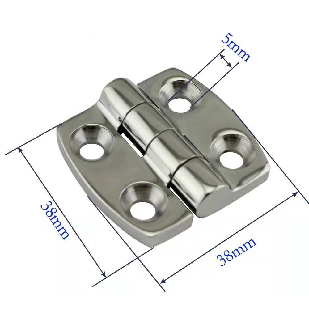 CNC Machine Marine Hardware Boat Parts Custom 304 Stainless Steel Hinge