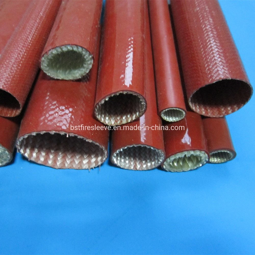 Silicone Coated Fiberglass Sleeving Electrical Insulation Sleeving