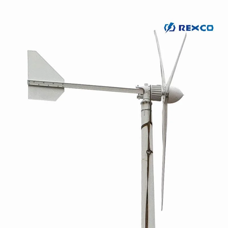 Fácil instalación 10KW eje horizontal aerogenerador 5kw Generador de viento Fuera de la cuadrícula en la cuadrícula para uso doméstico