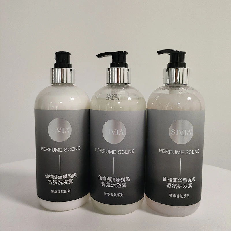 5 Star Customized Bottles Tube Hair Shampoo and Conditioner Hotel Amenities Shower Gel Bath Gel