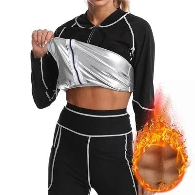 Wholesale/Supplier Neoprene Fitness Hot Suit Stretch Shaper Sweat Suit Women's Sauna Suit