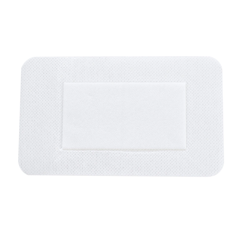 Different Shape Medical Surgical Sterile Non Woven Island Wound Dressing