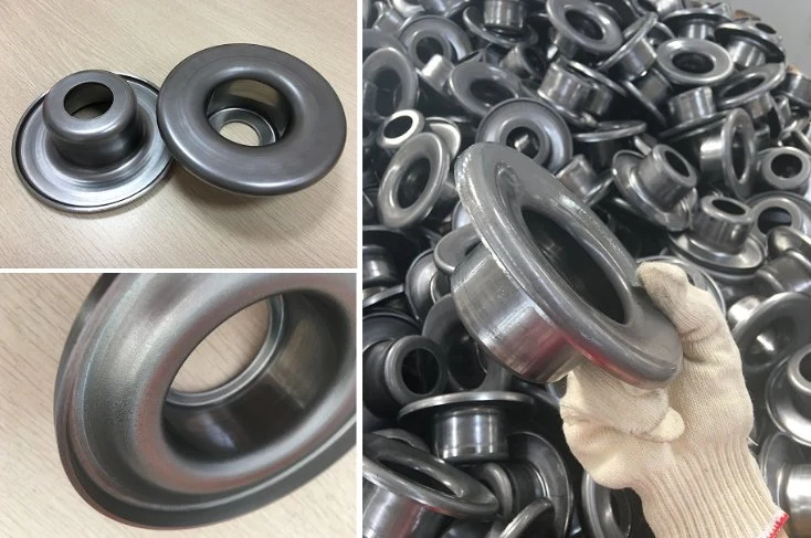 50mm Roller Bearing End Caps Conveyor Components