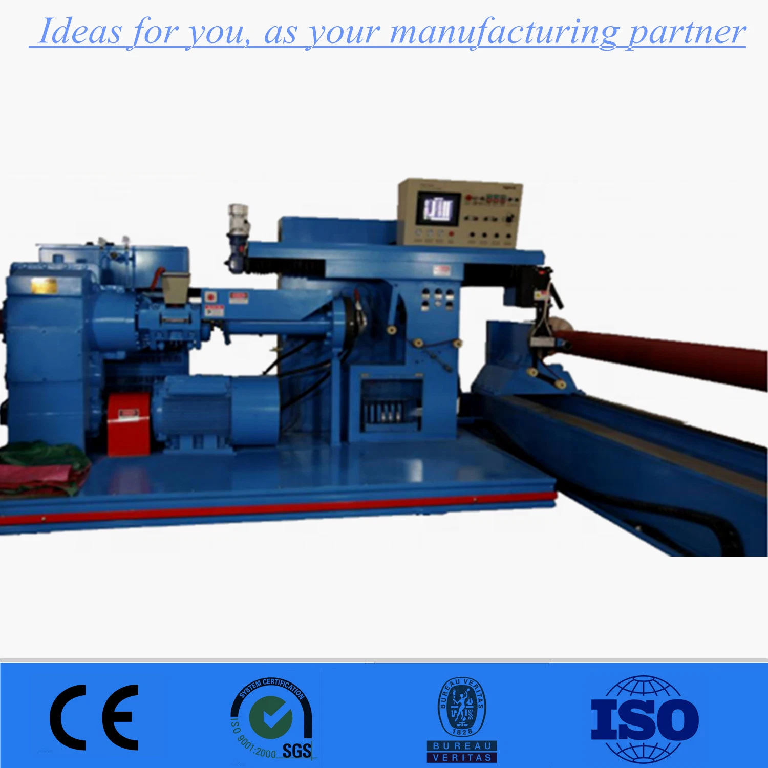 Rubber Roller Making Machine Rubber Roller Strip Covering Machine