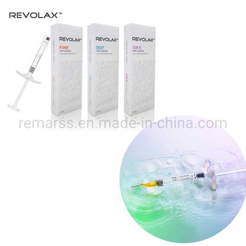 Anti-Aging Injectable Dermal Filler Hyaluronic Acid Dermal Revolax Deep Sub-Q