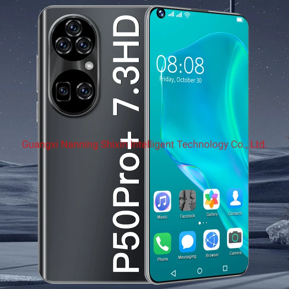 Hot Global Version P50PRO+ Android Smartphone P50PRO+ HD Large Screen 4+64GB Mobile Phones