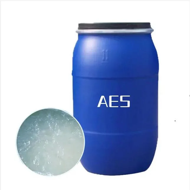 Excellent Chemical Raw Materials AES 70% Price for Cosmetic/Liquid Dishwashing/Soap/Shampoo/Detergentpopular