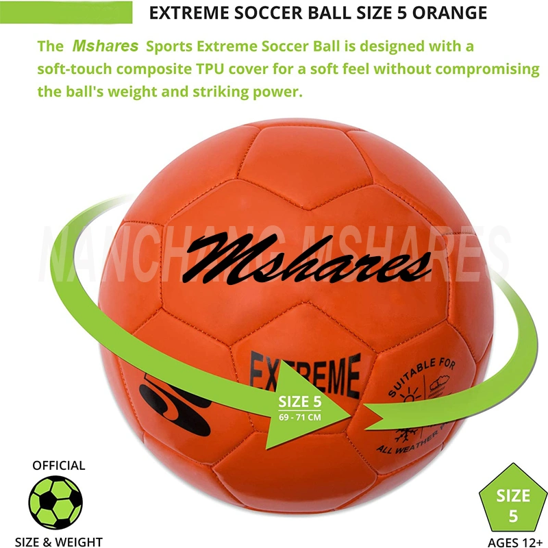 Factory Manufacturing Artificial Leather Sporting Balls Training Soccer Balls