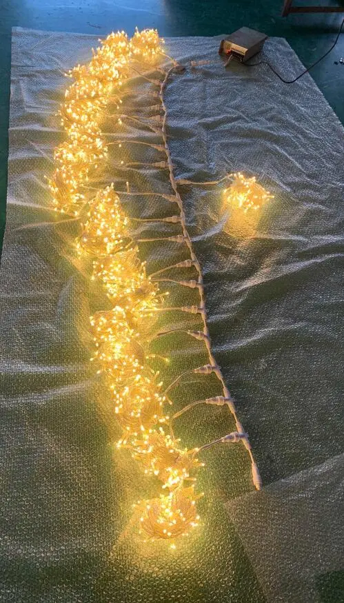 LED عيد الميلاد أضواء زخرفية شلال لمشروع الإضاءة الخارجية