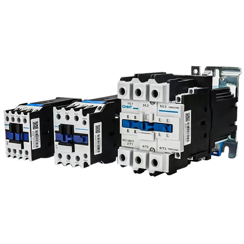 Chint NC1 AC DC magnético eléctrico Modular relé Polo de aire Contactor de acondicionador