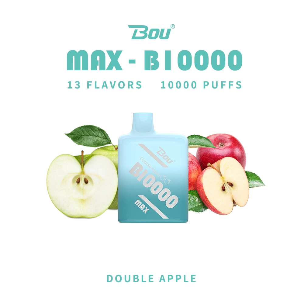 China original Bou Max 10000 Puffs 2% 5% E sigarette Batería de cigarrillos Alibaba Shopping Puff