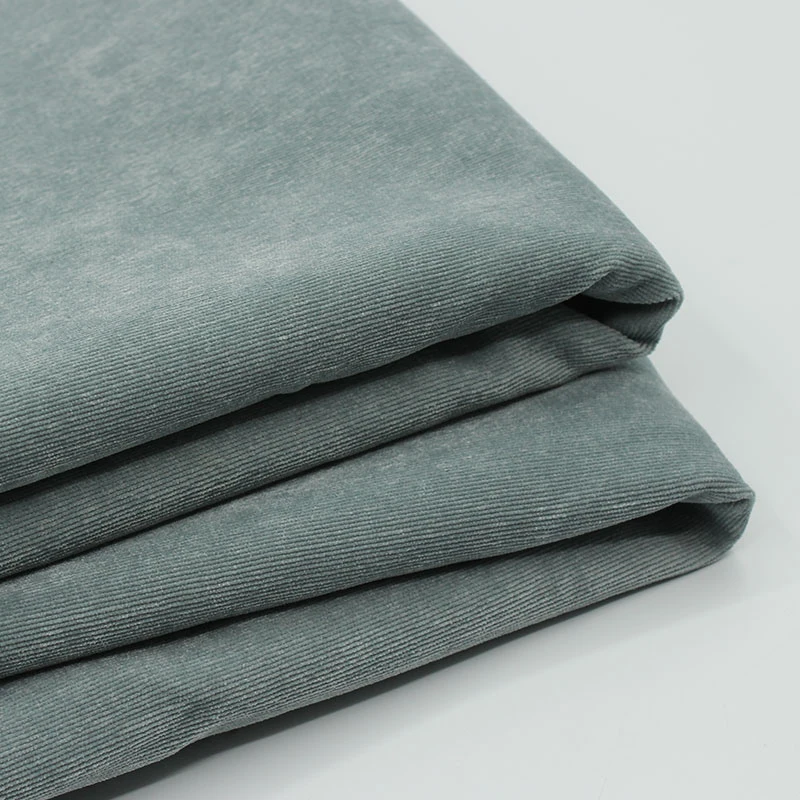 Leicht Beliebte Artikel Woven Velvet Textil Sofa Stoff Polyester Garn Für Möbel im Freien