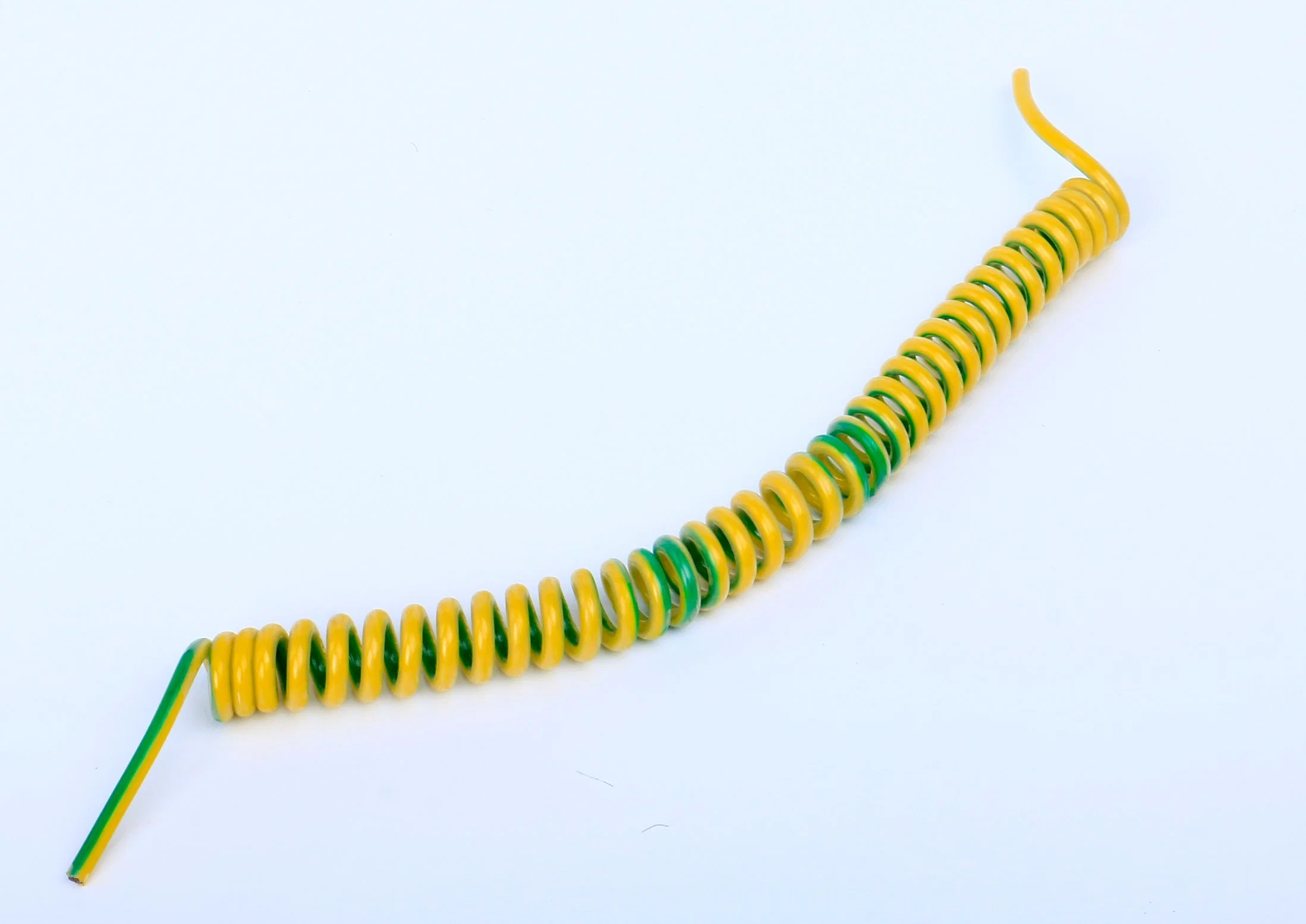 TPU/PVC Spiral Spring Curly Cable for Brake System Global Sale