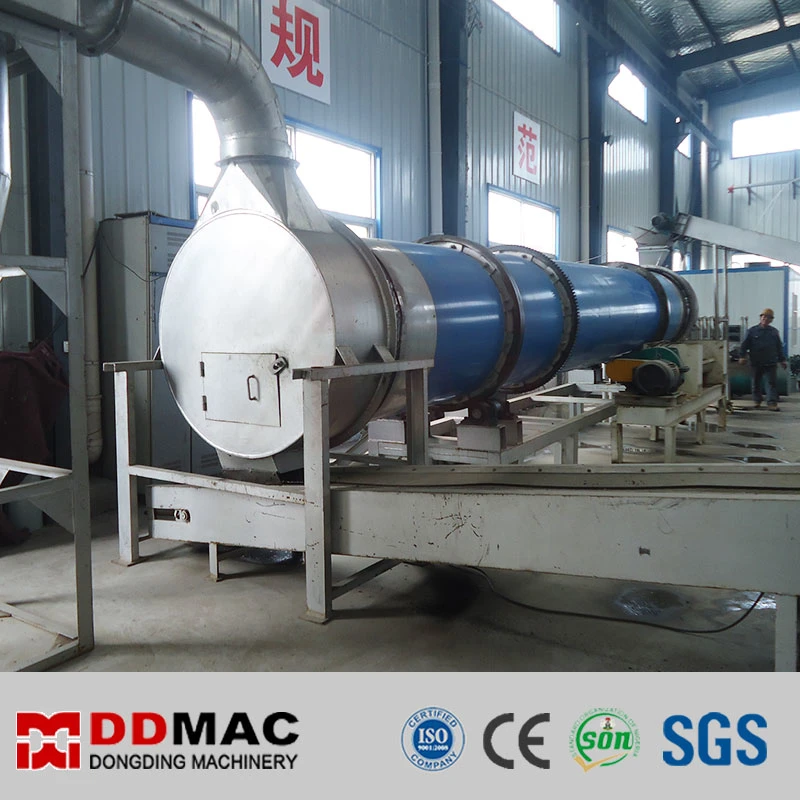 2t/H High quality/High cost performance  Chicken Manure Rotary Dryer with Competitive Price