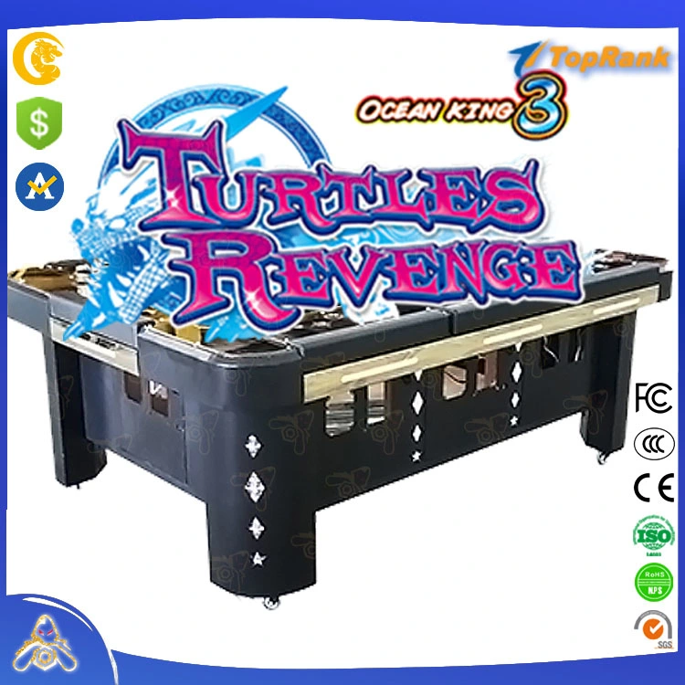 Alto beneficio de alto holding Originales de fábrica Casino Arcade Mayorista/Proveedor Hunter Juego de Amusement dinero Pesca habilidad de mesa máquina de juego Ocean King 3 Venganza de las Tortugas