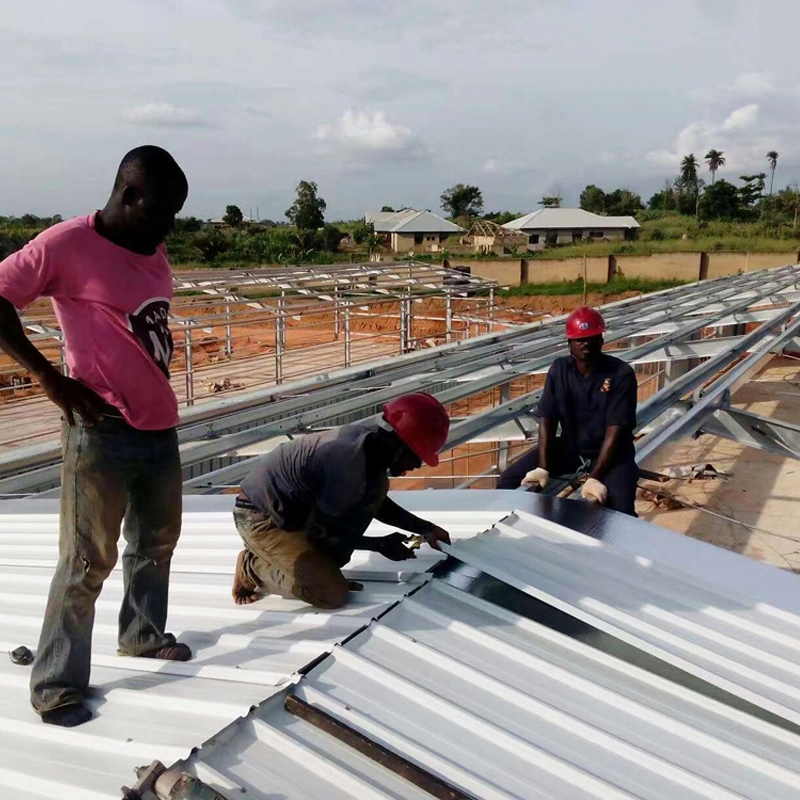 Industrial Prefabricated Light Steel Structure for Poultry Chicken House