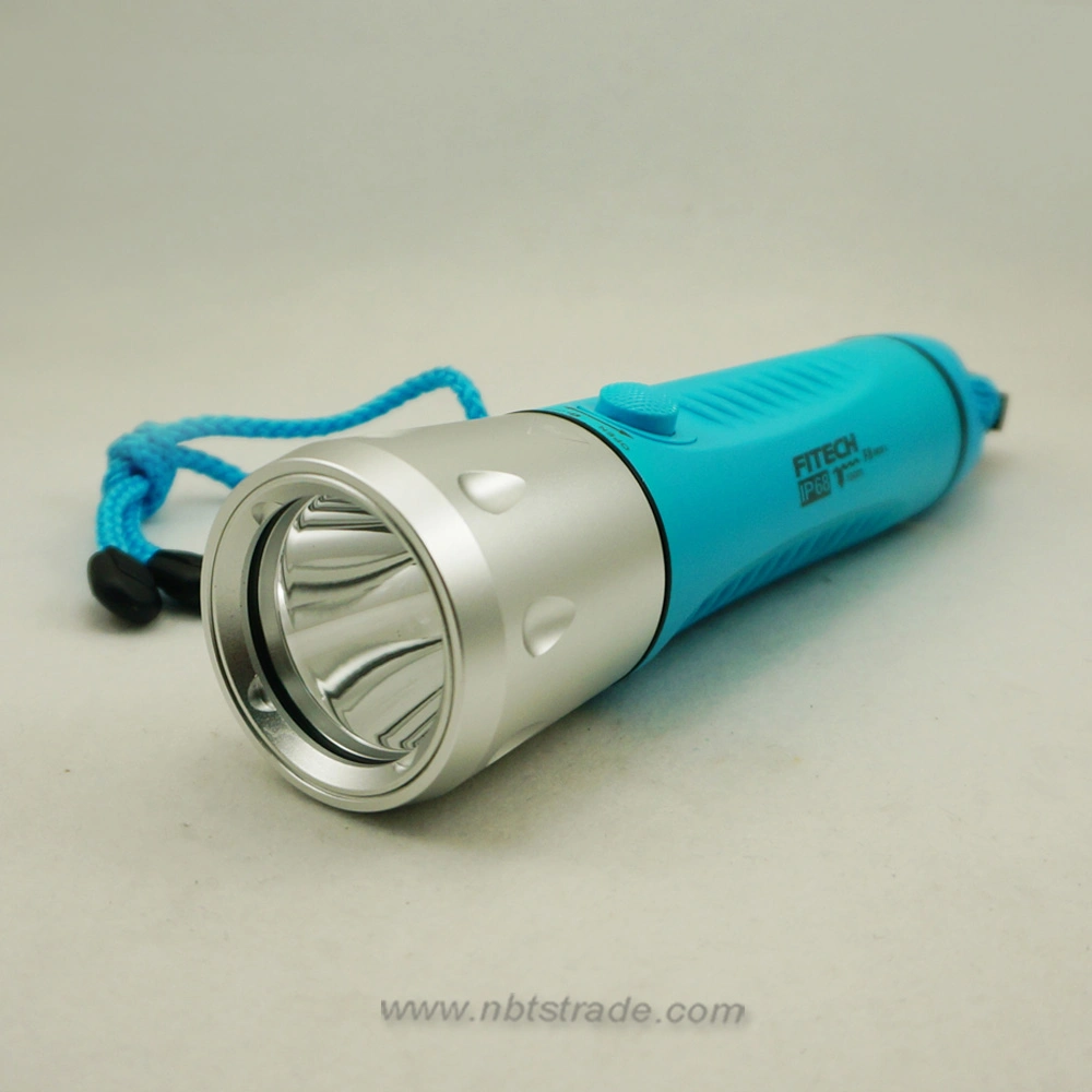 F8 Buceo linterna LED de carga USB