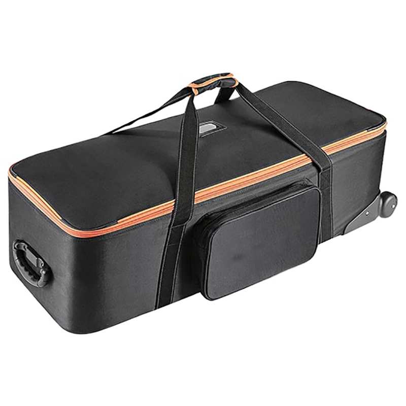 Light Stand Wheeled Box Photography Camera Lighting Rolling Equipment Bag