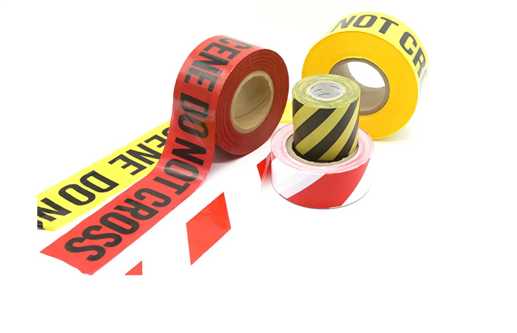 Custom Barricade Detectable Marking PE Caution Warning Tape