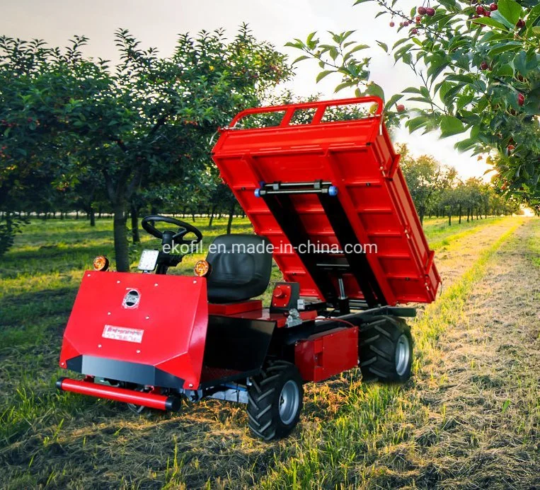 Personalizados de alta qualidade nova energia 0,7-1,5 Toneladas BATERIA VEÍCULO ELÉCTRICO Self-Loading EV a entrega da carga do trator Mini Pick up Truck