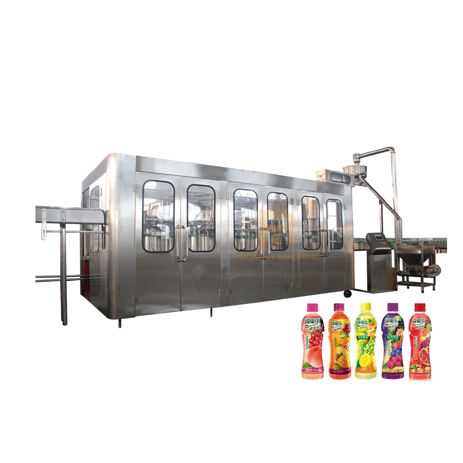 Pet Bottle Juice Processing Line Turnkey Project 10000bph for 500ml Bottles Filling Bottling