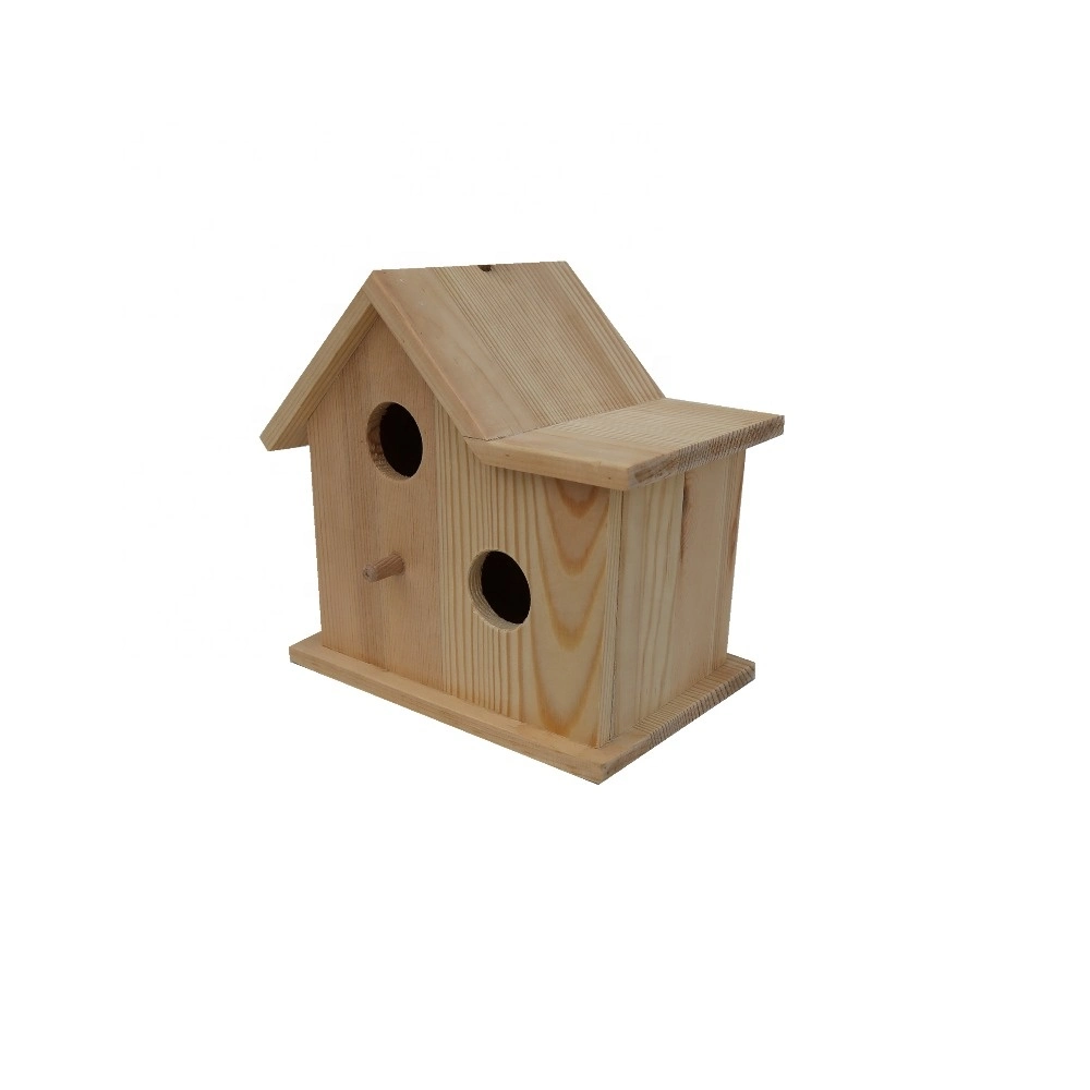 Pinho/Paulownia/China Fir/madeira madeira artesanais Birdhouse