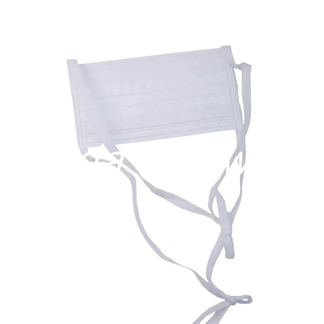 Disposable Medical Supplies 50PCS Tie on Disposable Medical Face Mask for Surgical Use Type Iir Standard