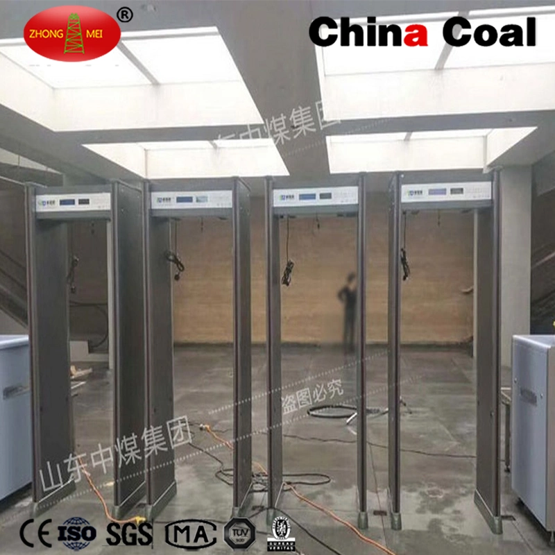 Public Area Used Pass-Through Body Temperature Detection Security Door