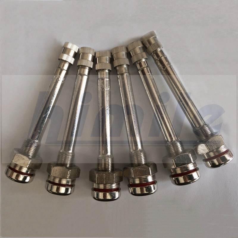 Himile Valve Truck Tyre Wheel Tire Valve Rim Valve OTR Valve Clamp-in Valve Tubeless Nickel/Chrome Plated Valve Tr547D