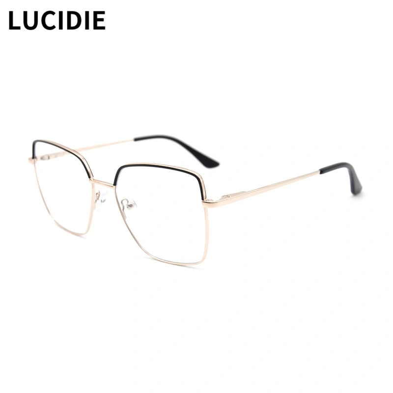 Wenzhou Higo Eyewear 2023 Dernières Lunettes en Acier Inoxydable pour Femmes Modèle