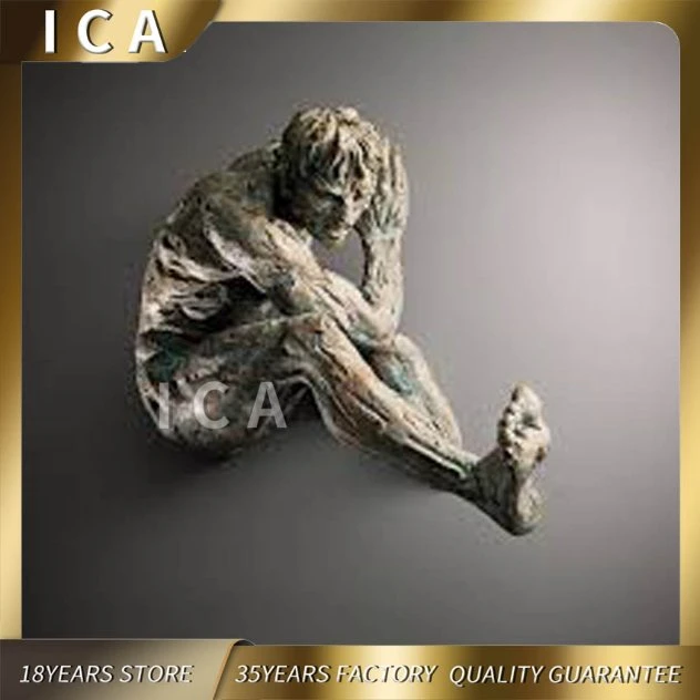 Hot Sale Famous Antique Bronze Figure Sculpture for Wall Decor