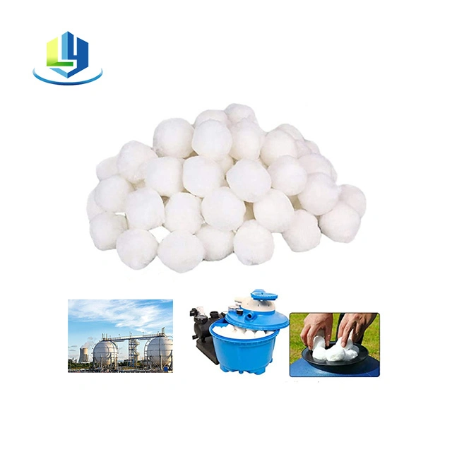 Manufacturers Direct Cotton Polyester Fiber Filter Balls for Swimming Pools