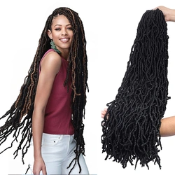 Locs Kanekalon Nu Bobbi босс спицы волос 36 дюймов фо Locs спицы массовые Dreadlocs выходцев из плести косичку волосы