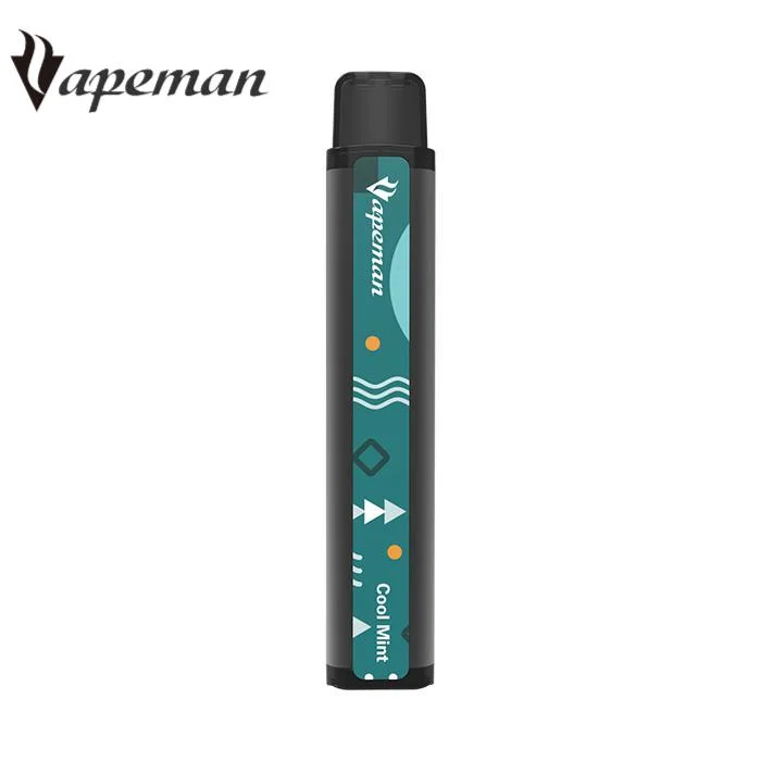 Auténtico cubo de Vapeman 1600 Puffs al por mayor desechables Electrónica Hookah VAPE Lápiz Pod