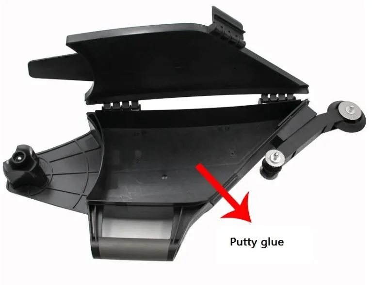 Gypsum Board Joint Tool Flat Box with Roller Wheel Plasterboard Floor Construction Drywall Finishing Tool