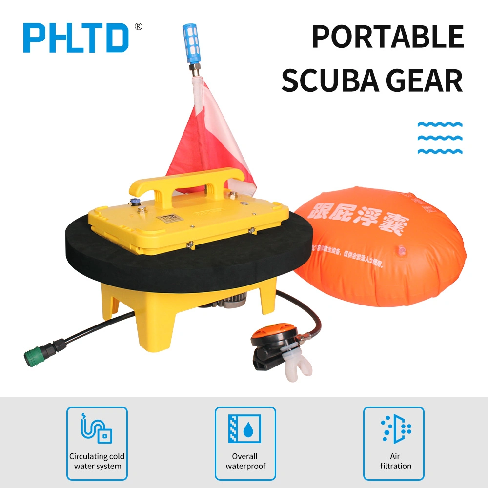 Phltd Hxj1 Portable Hookah Air Breathing Diving Compressor with Scuba Diving for Summer Catch Fish